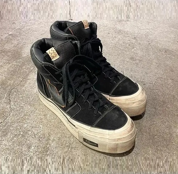 LAST PCS RE-STOCK: VISVIM ZEPHYR HI G.PATTEN - BLACK PRE ORDER ITEM (預訂中)