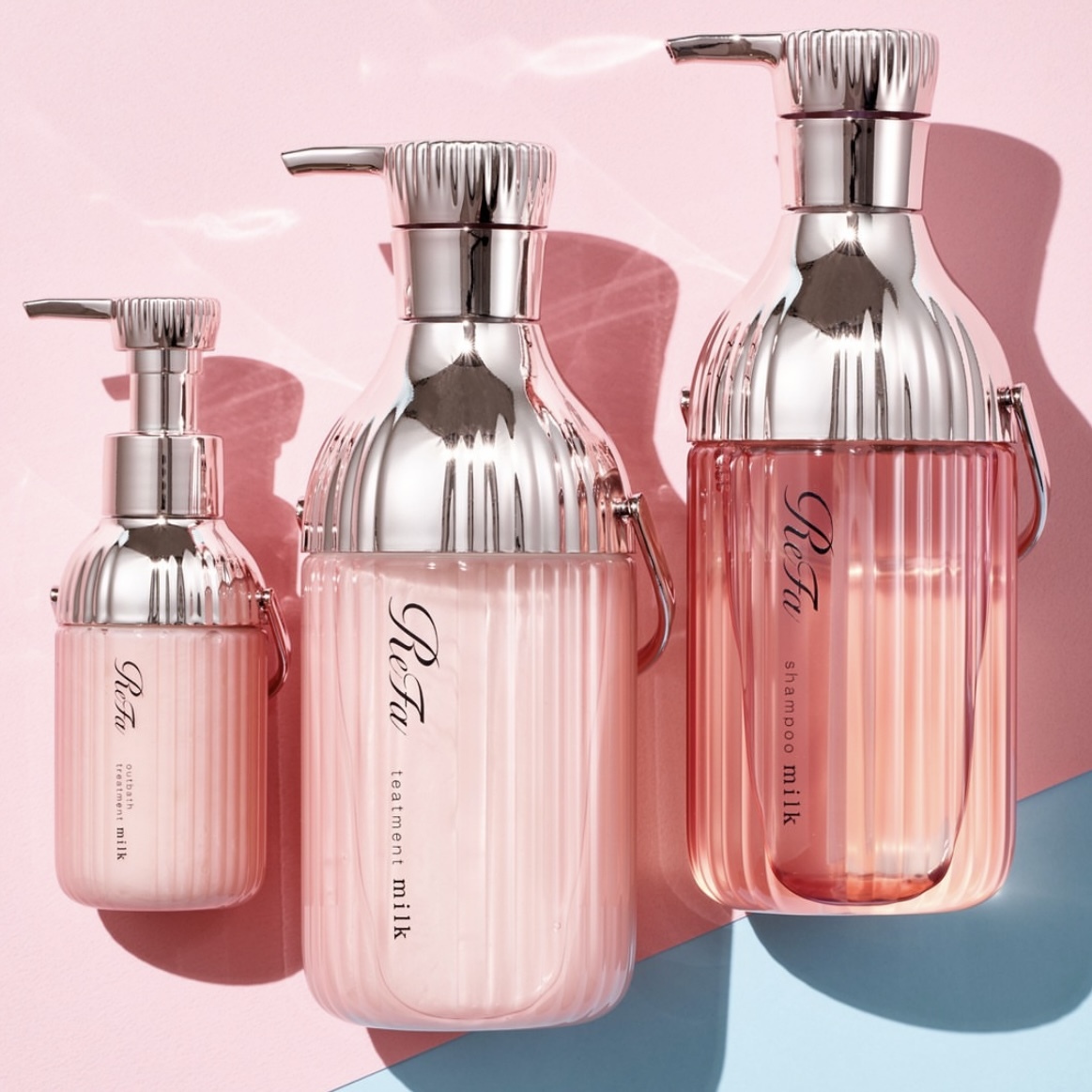 REFA Milk Protein Shampoo Pink 500ml