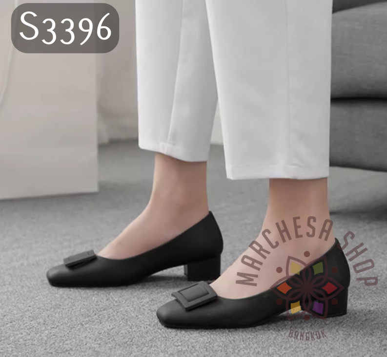 S3396 - 落雨功能防水時尚方扣雨鞋水鞋