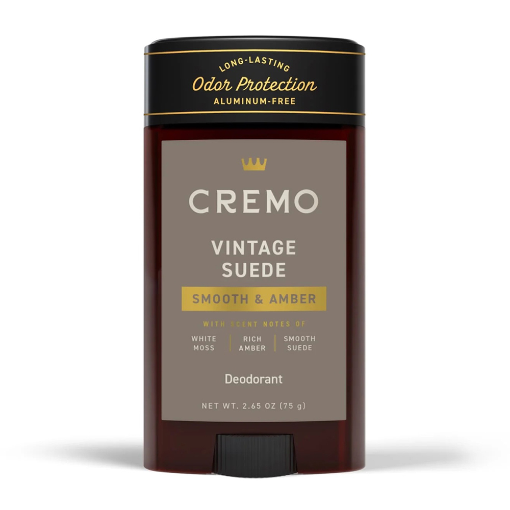 美國 Cremo - 皮革菸草 香水體香膏 / 香氛爽身膏