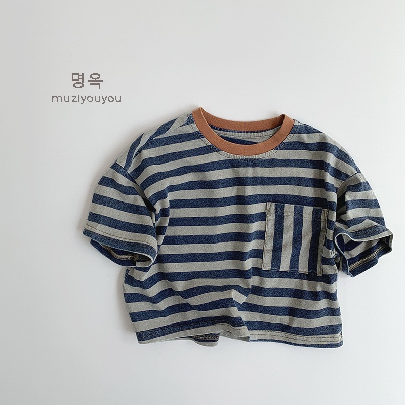 森林系直條個性口袋衣