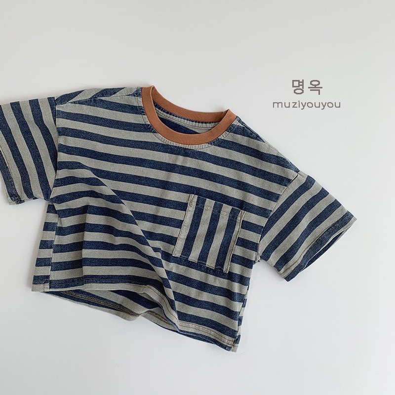 森林系直條個性口袋衣