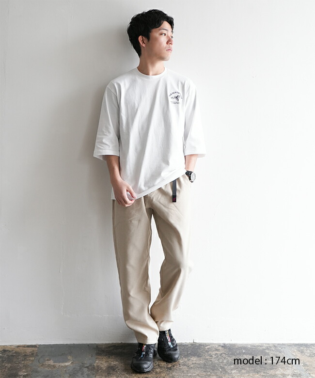 日本 THE NORTH FACE 3/4 Sleeve One Point Logo Tee