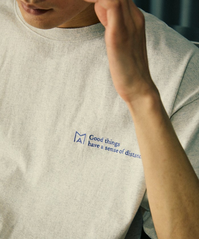日本 MA Firsthand Basic Logo 刺繍 T-Shirt