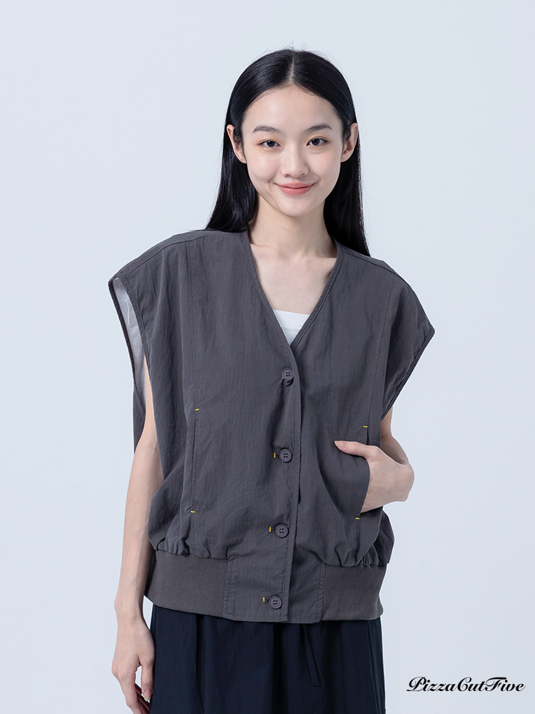 [SALE]V領造型背心 ThePeacePiece TPP252411003