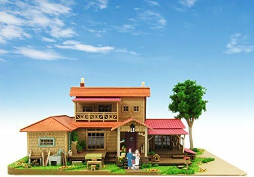 Sankei MK07-18 1/150 龍貓 大岩屋.紙模型