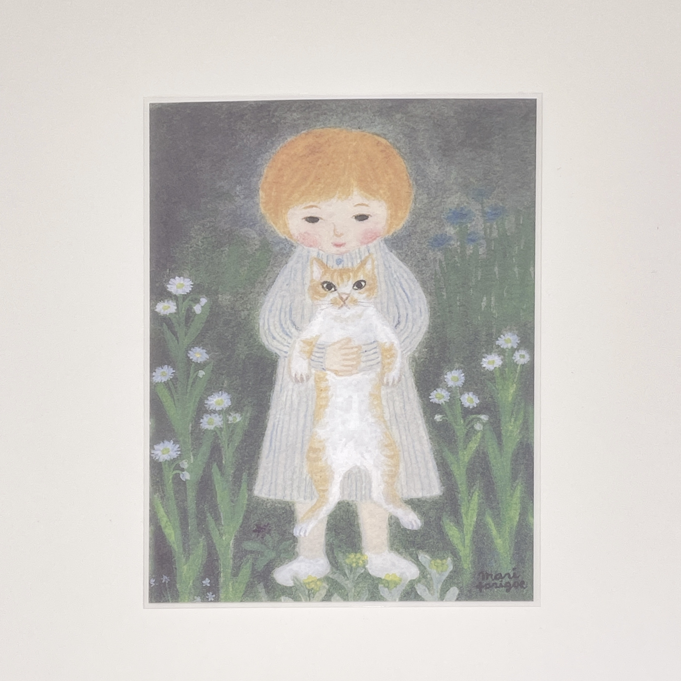 松本洋子明信片（含框）