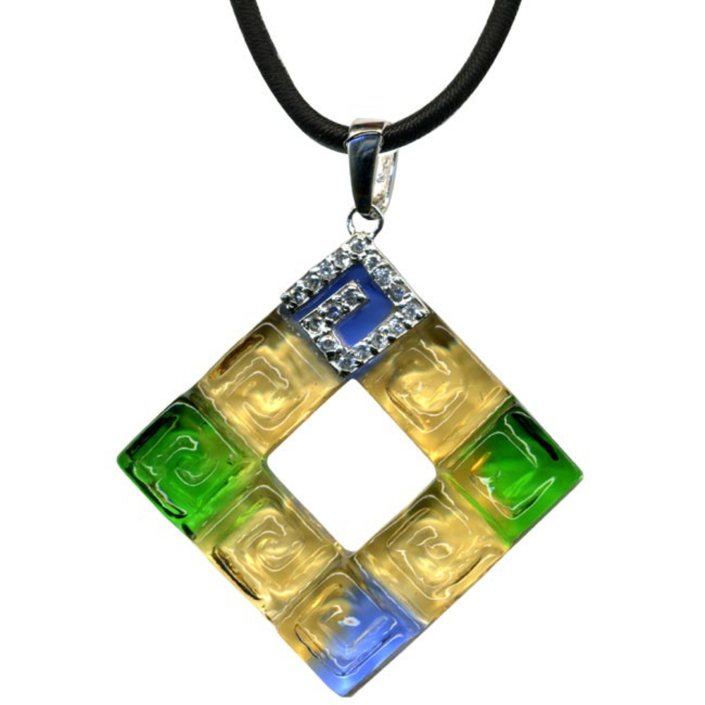 今生相隨銀飾項鍊 真愛相伴情深不渝開運納福