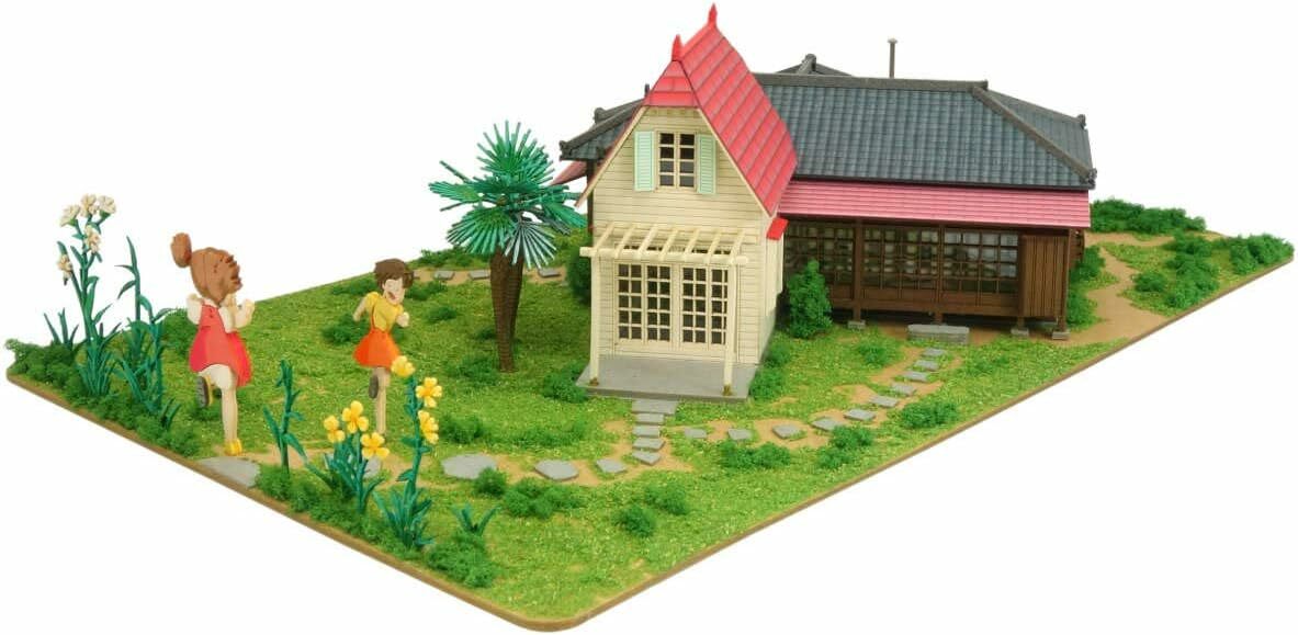 Sankei MK07-41 1/150 龍貓 小月與小梅的家.紙模型