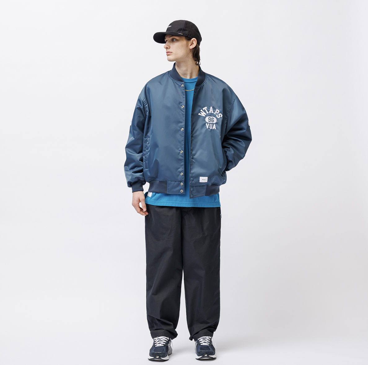 2025SS WTAPS TEAM JACKET NYLON TWILL 尼龍夾克棒球外套現貨251