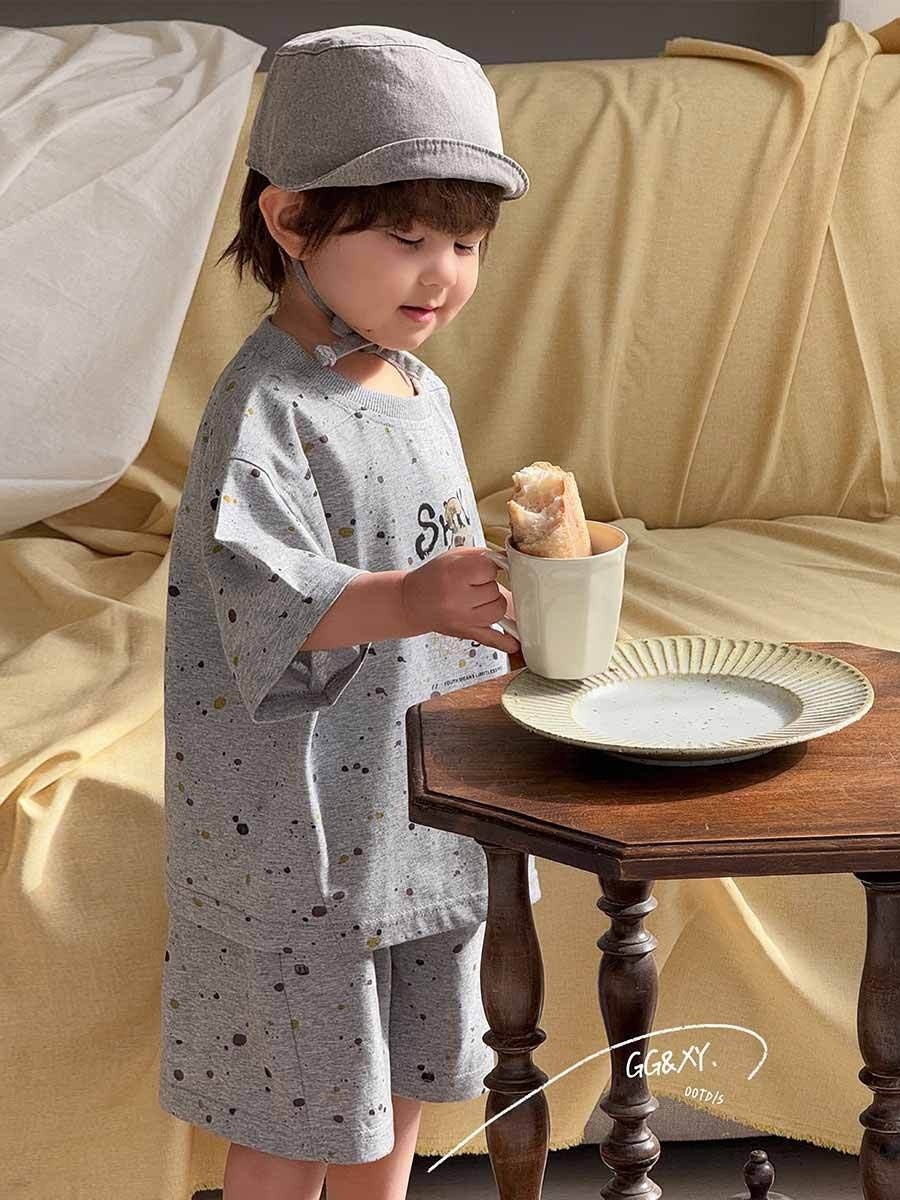 夏季點點狗狗套裝