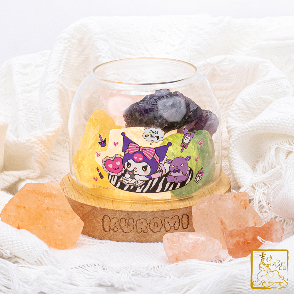 酷洛米 天然五行水晶擴香燈