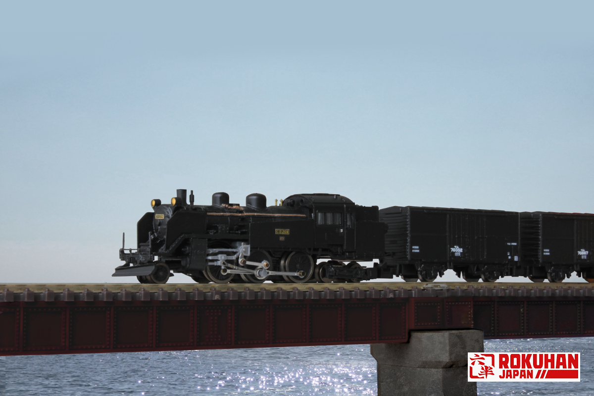 Rokuhan T019-8 Z規 國鐵 C11  209號機 蒸汽車