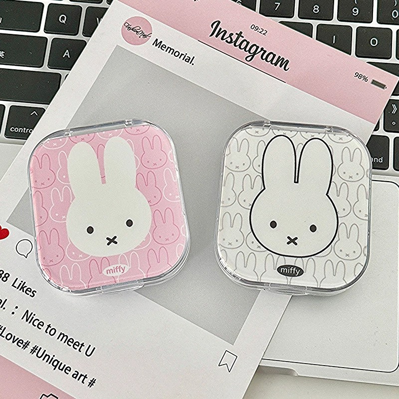 Miffy Bunny Dual Contact Lens Case