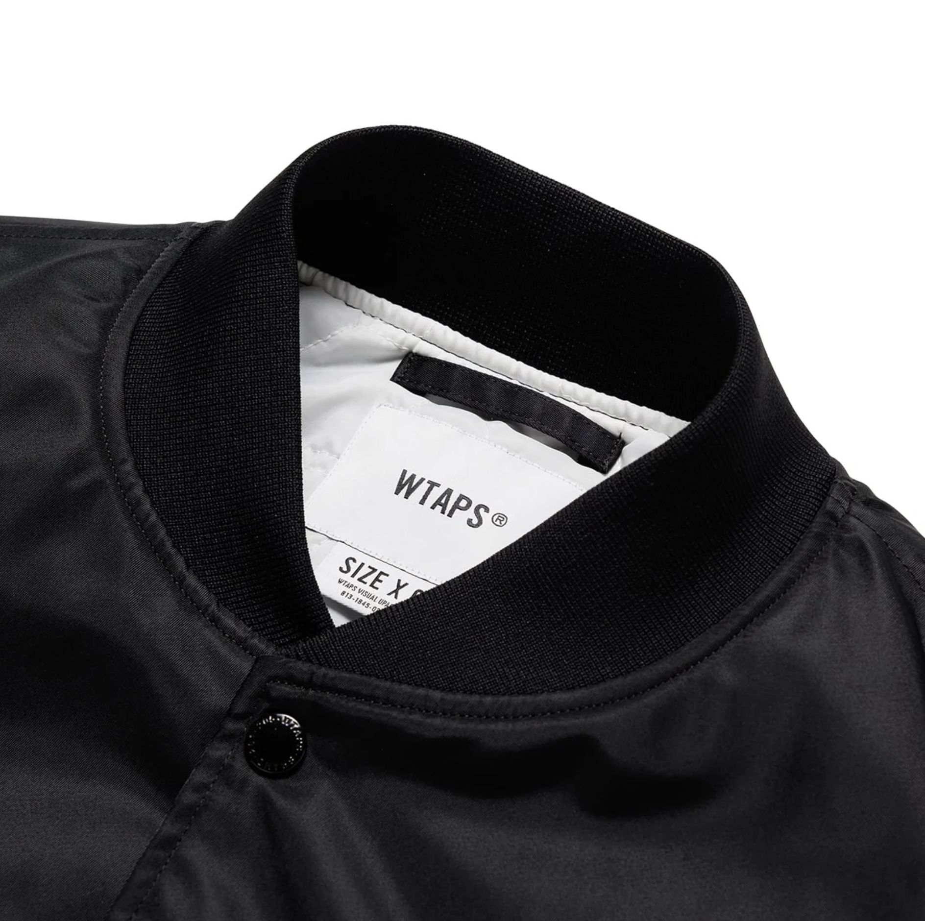 新品未使用2TEAM/JACKET/NYLON.TWILL BLACK 黒 WTAPS SS25 TEAM / JACKET / NYLON. TWILL | Black