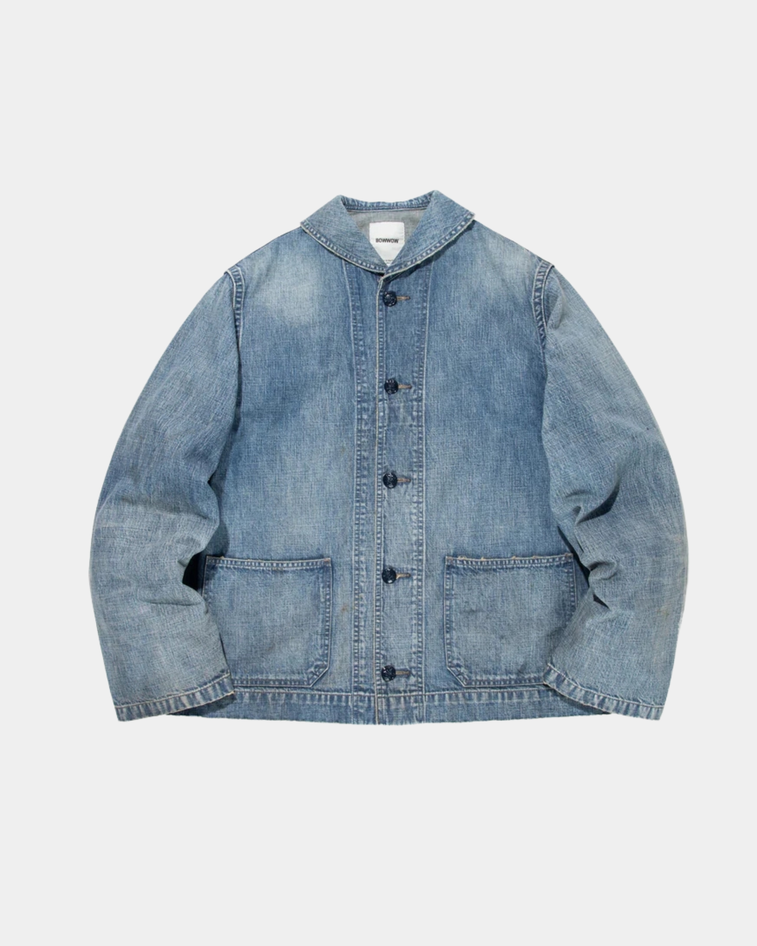 ジャケット・アウター BOWWOW USN M43 DUNGAREE JUMPER, SHAWL CO BOWWOW /USN M43 DUNGAREE JUMPER SHAWL COLLAR (BW251-U4DJS)