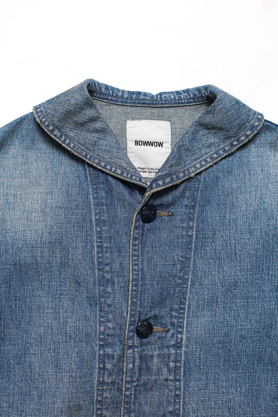 ジャケット・アウター BOWWOW USN M43 DUNGAREE JUMPER, SHAWL CO BOWWOW /USN M43 DUNGAREE JUMPER SHAWL COLLAR (BW251-U4DJS)