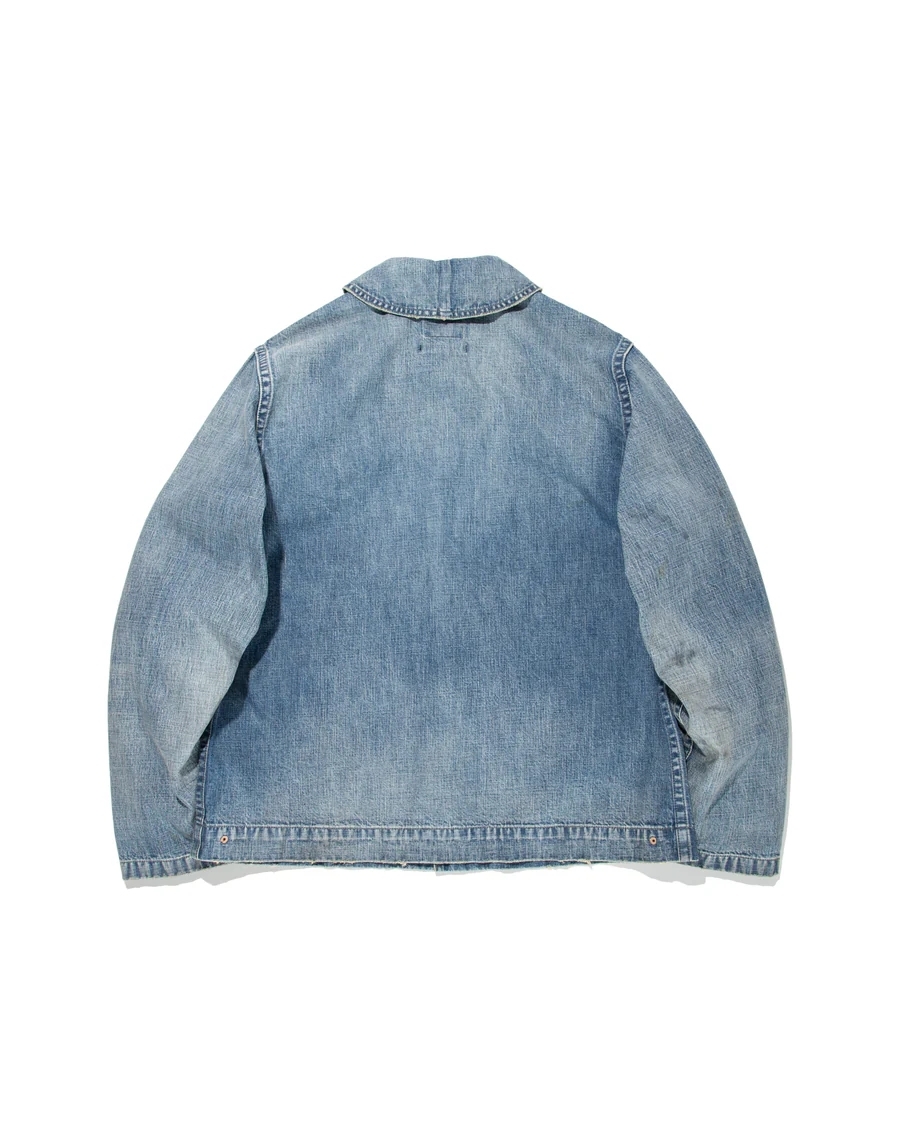 ジャケット・アウター BOWWOW USN M43 DUNGAREE JUMPER, SHAWL CO USN M43 DUNGAREE JUMPER, SHAWL COLLAR – C30 - BOW WOW