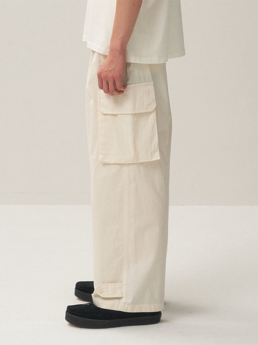 ATON Organic Cotton Weather M-47 Cargo Pants Raw Cotton