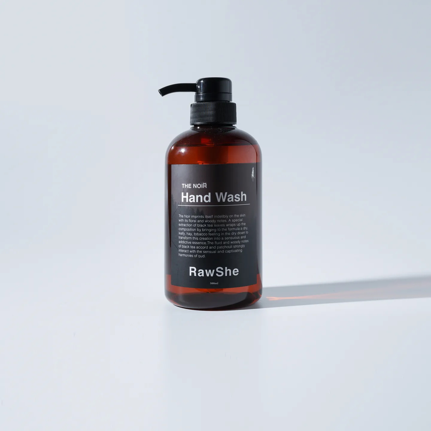 RawShe The Noir 黑茶抗菌滋潤洗手乳 500ml