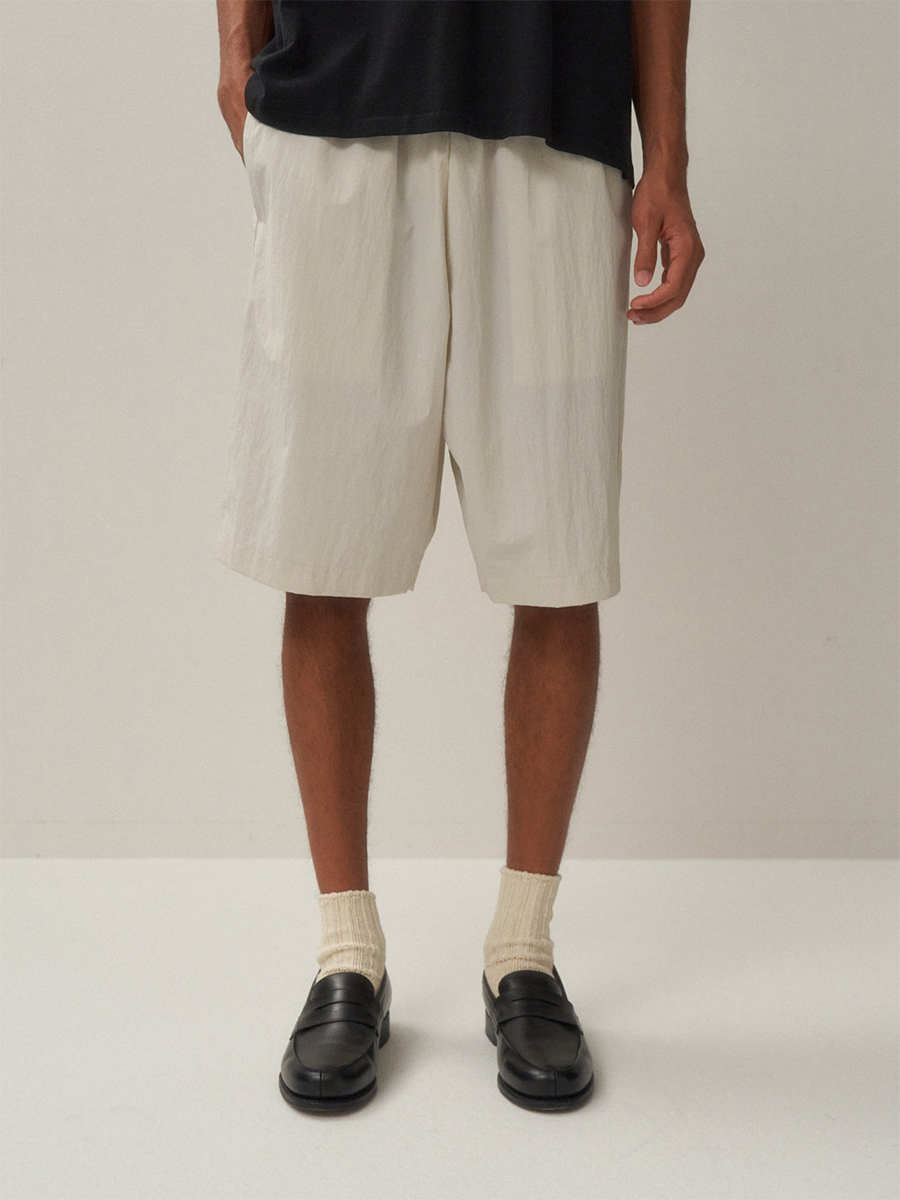 ATON Travel Nylon Wide Easy Shorts