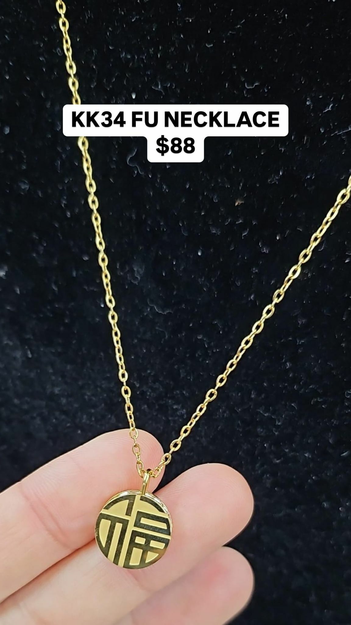 KK34 FU NECKLACE