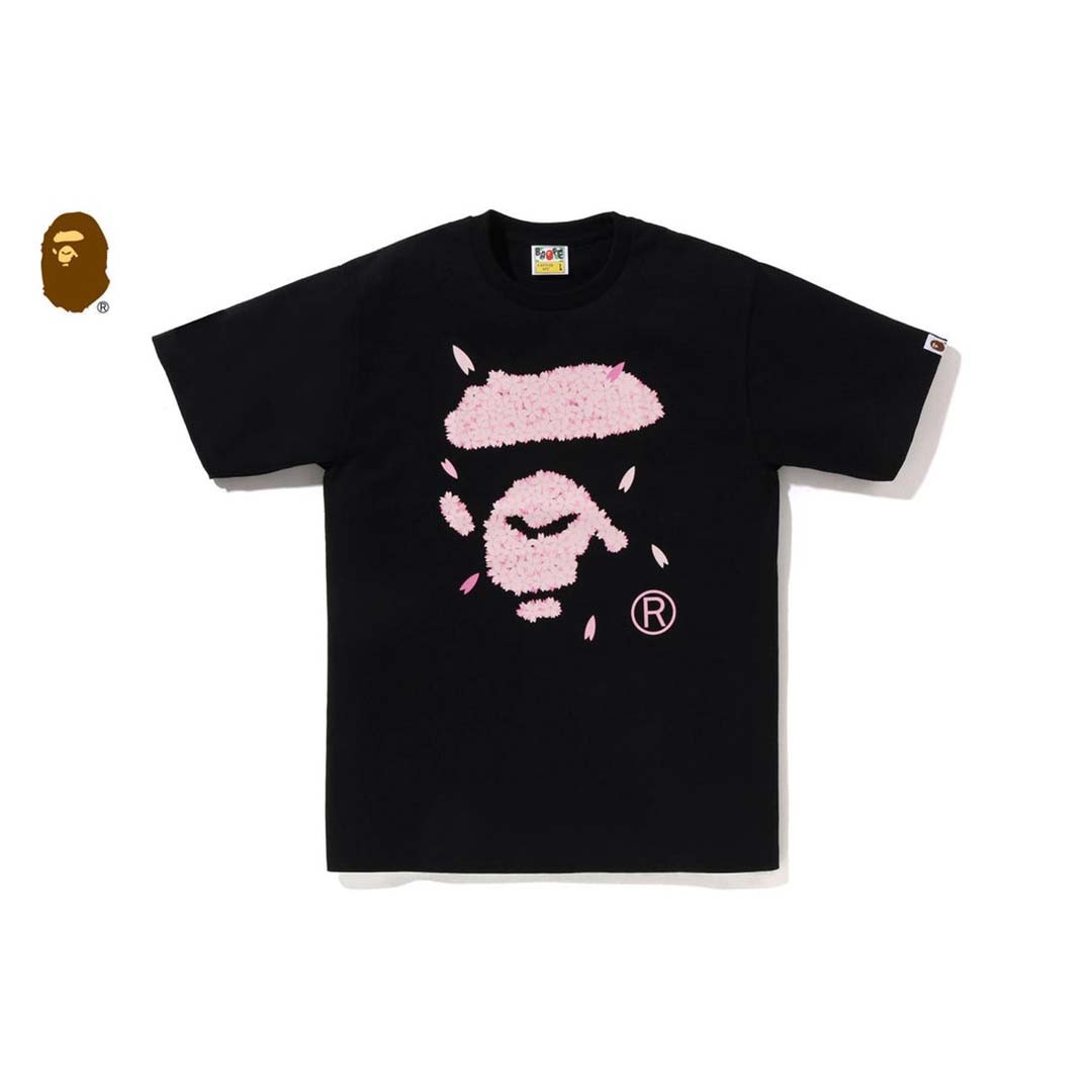2025SS BAPE A BATHING APE SAKURA APE FACE TEE  櫻花 大頭 臉 短T 現貨 1L20110017