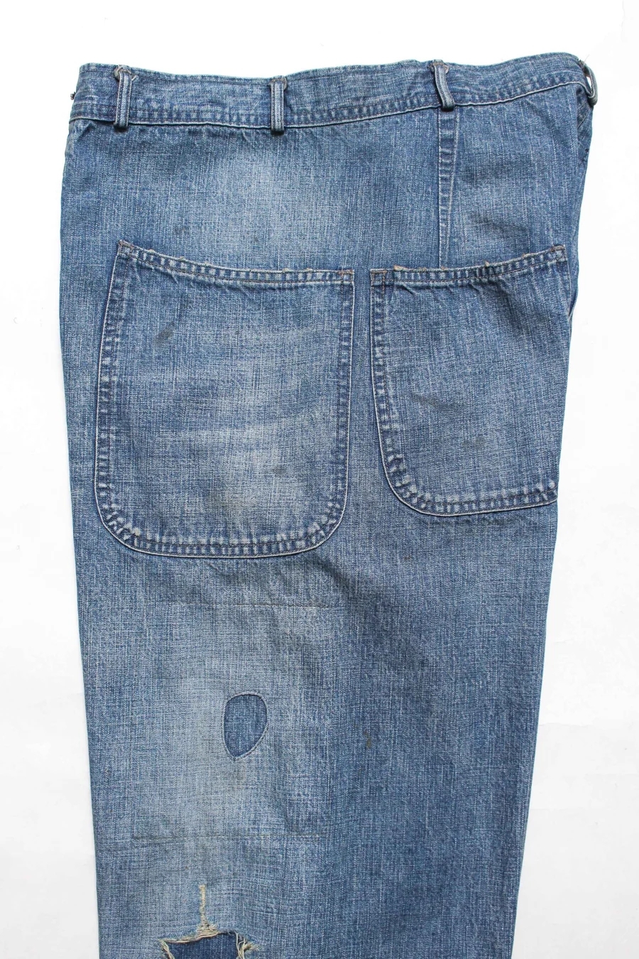 BOW WOW - USN M44 DUNGAREE TROUSERS, SIDE SEAMLESS / OD