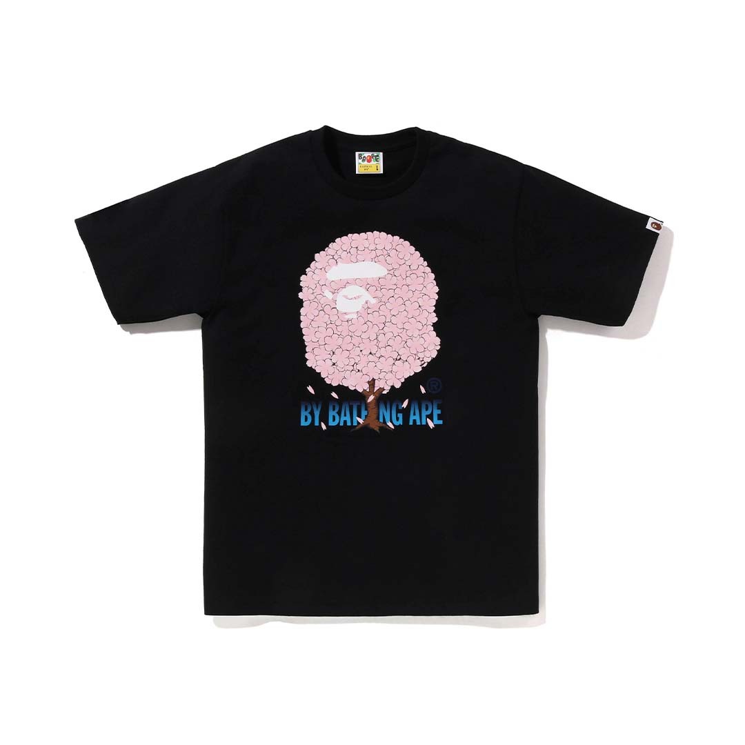 2025SS BAPE A BATHING APE SAKURA BY BATHING APE TEE #1 櫻花樹 大頭 短T 現貨 1L00110018