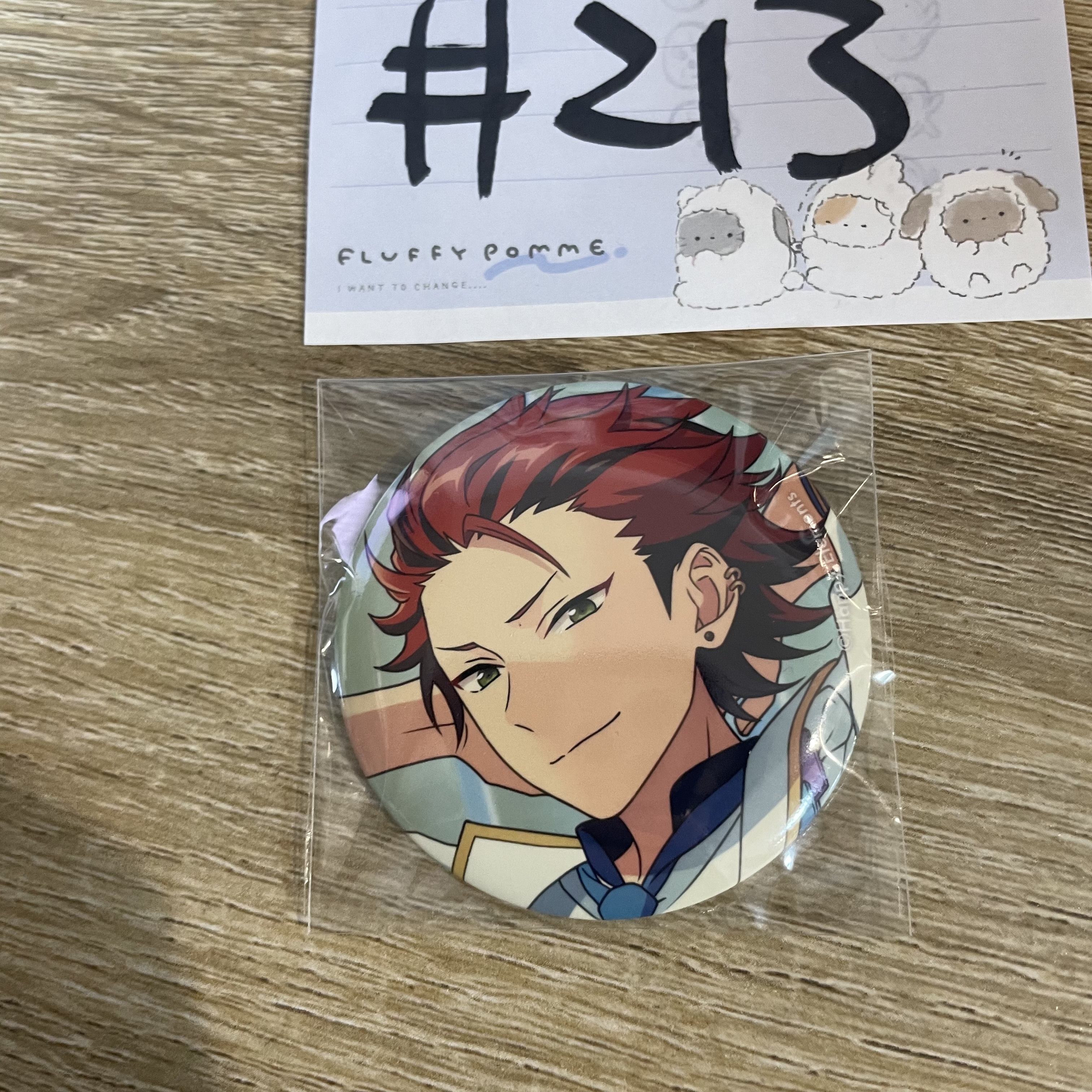 ES 紅郎 襟章#213