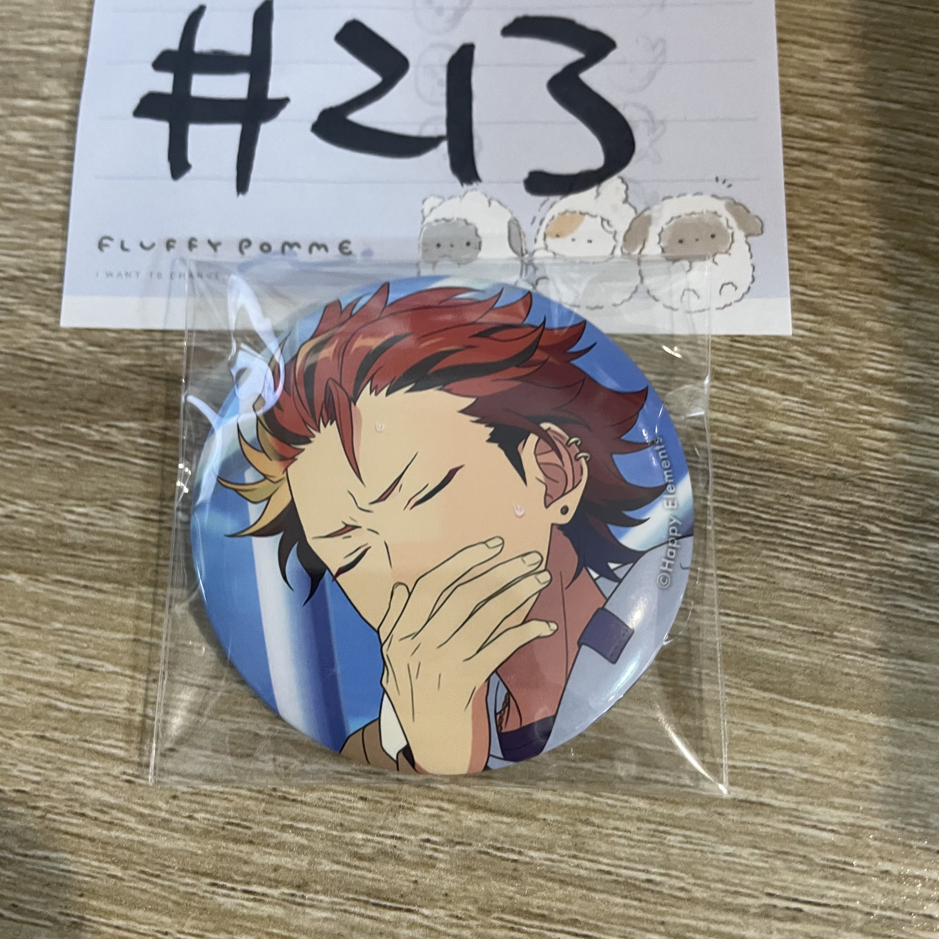 ES 紅郎 襟章#213