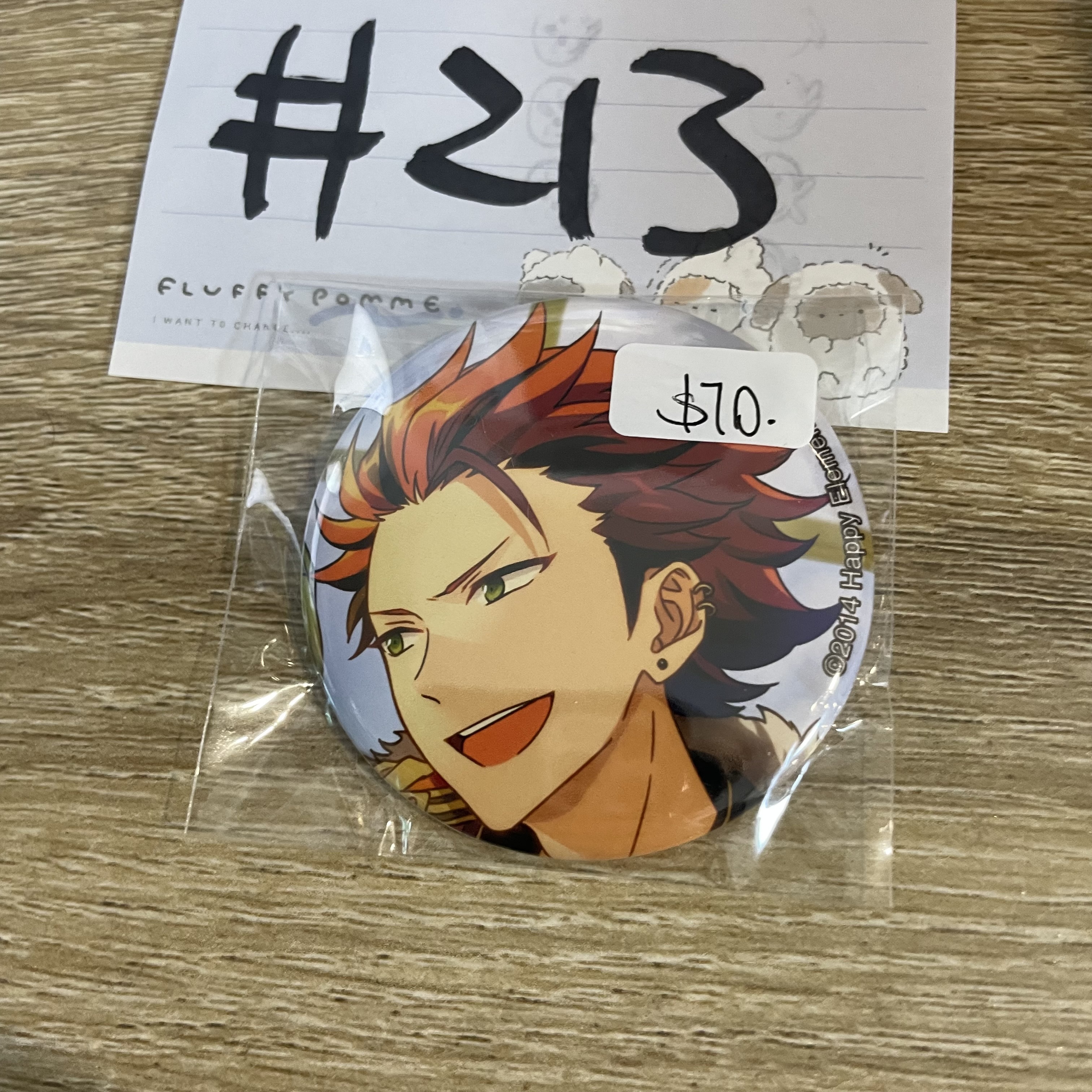 ES 紅郎 襟章#213