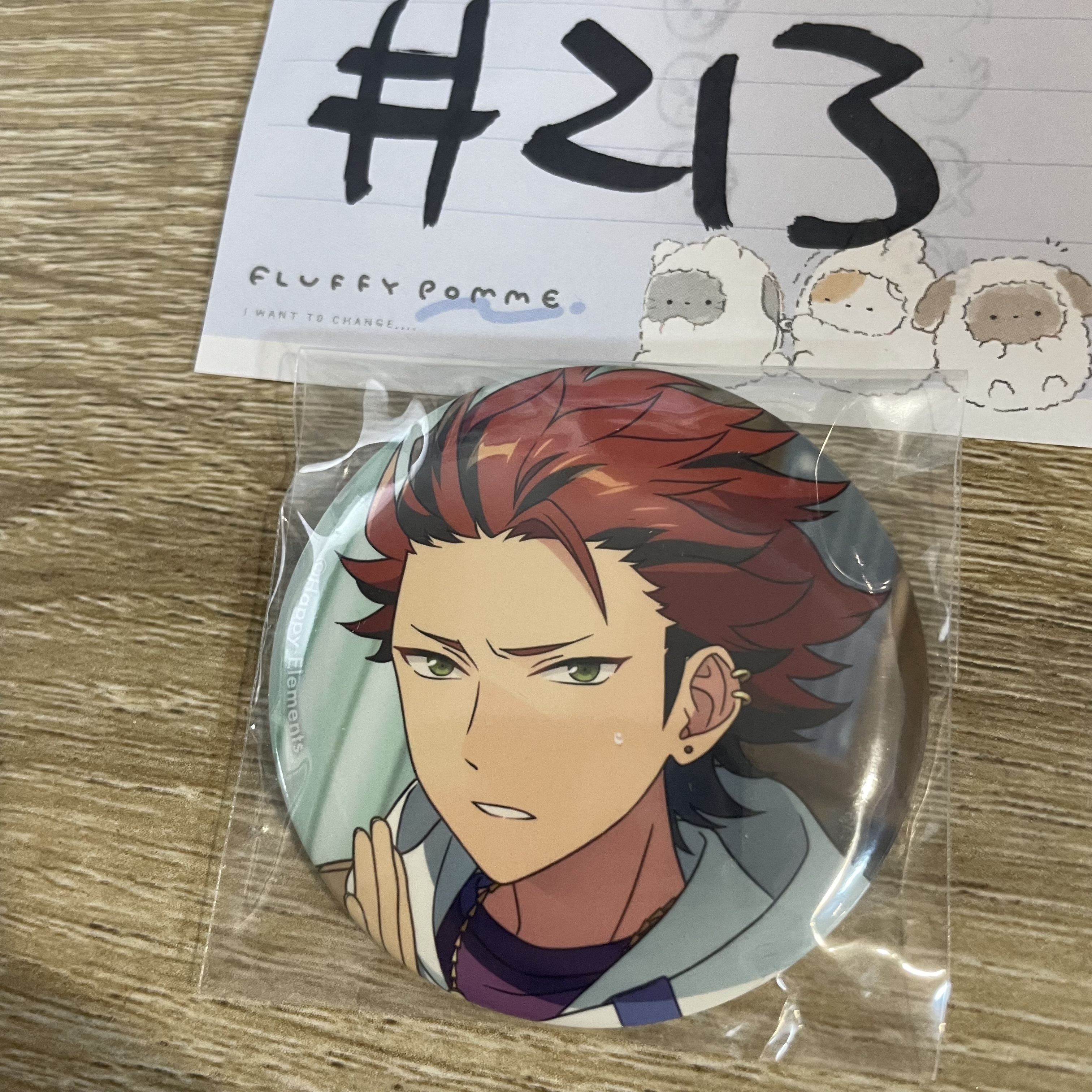 ES 紅郎 襟章#213