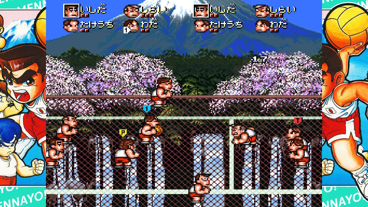 NS Super Technos World 熱血系列與街機經典收藏版 日英文版