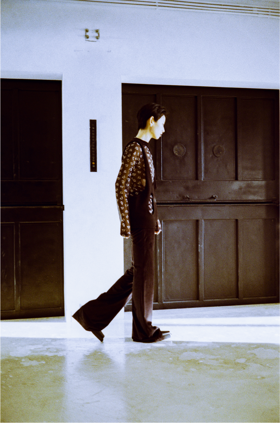 MIIAL VELVET FLARE PANT