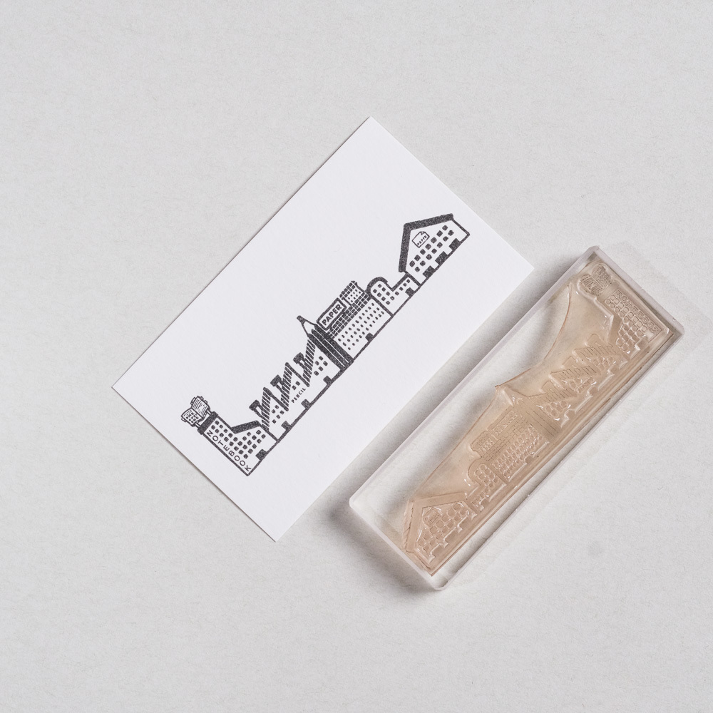 旅途風景03 紙製品文具廠區  膠版印章 /一分之一工作室/TAIWAN