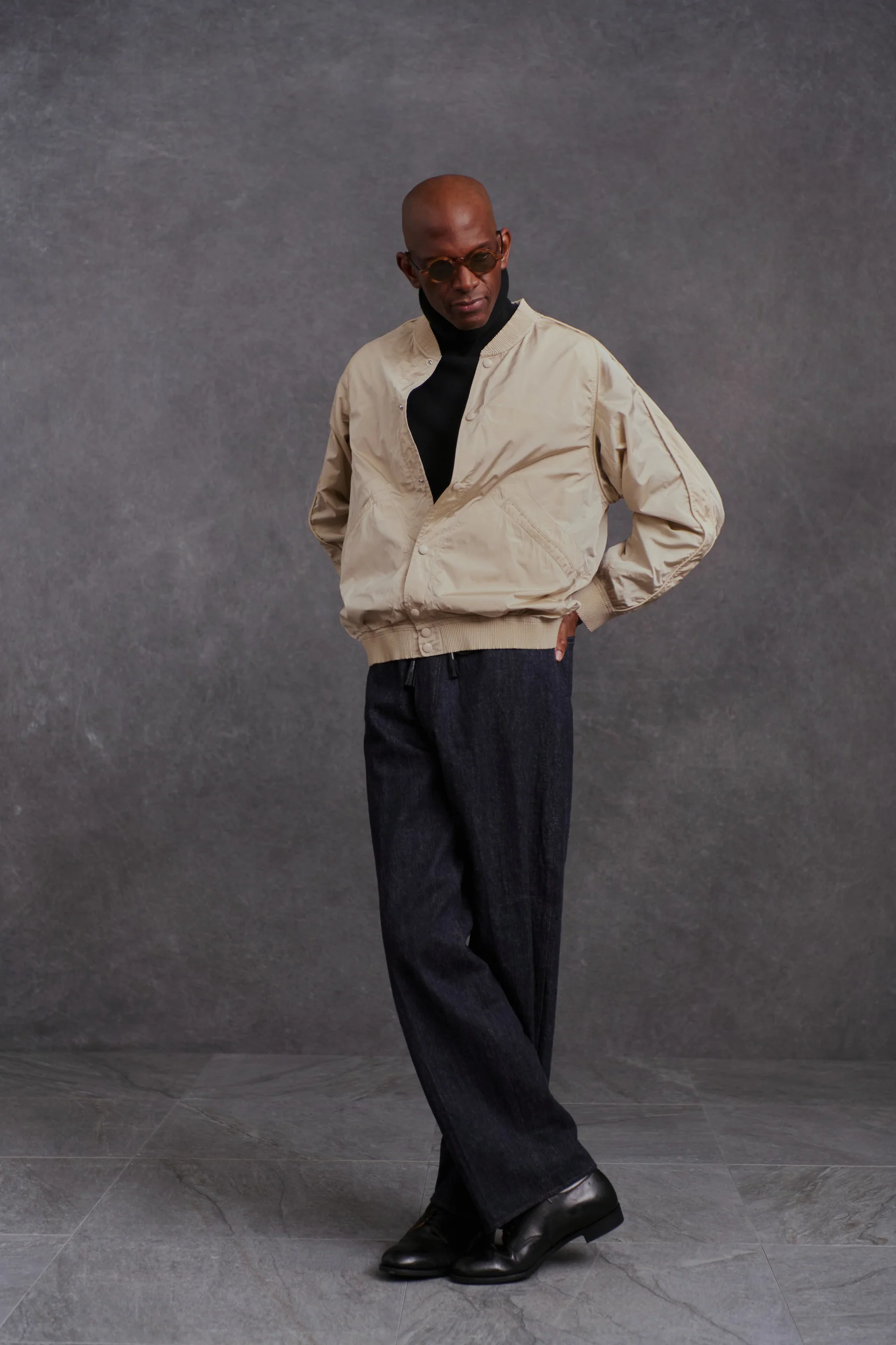 OLD JOE ELLIOTT WARM-UP JACKET (2COL)
