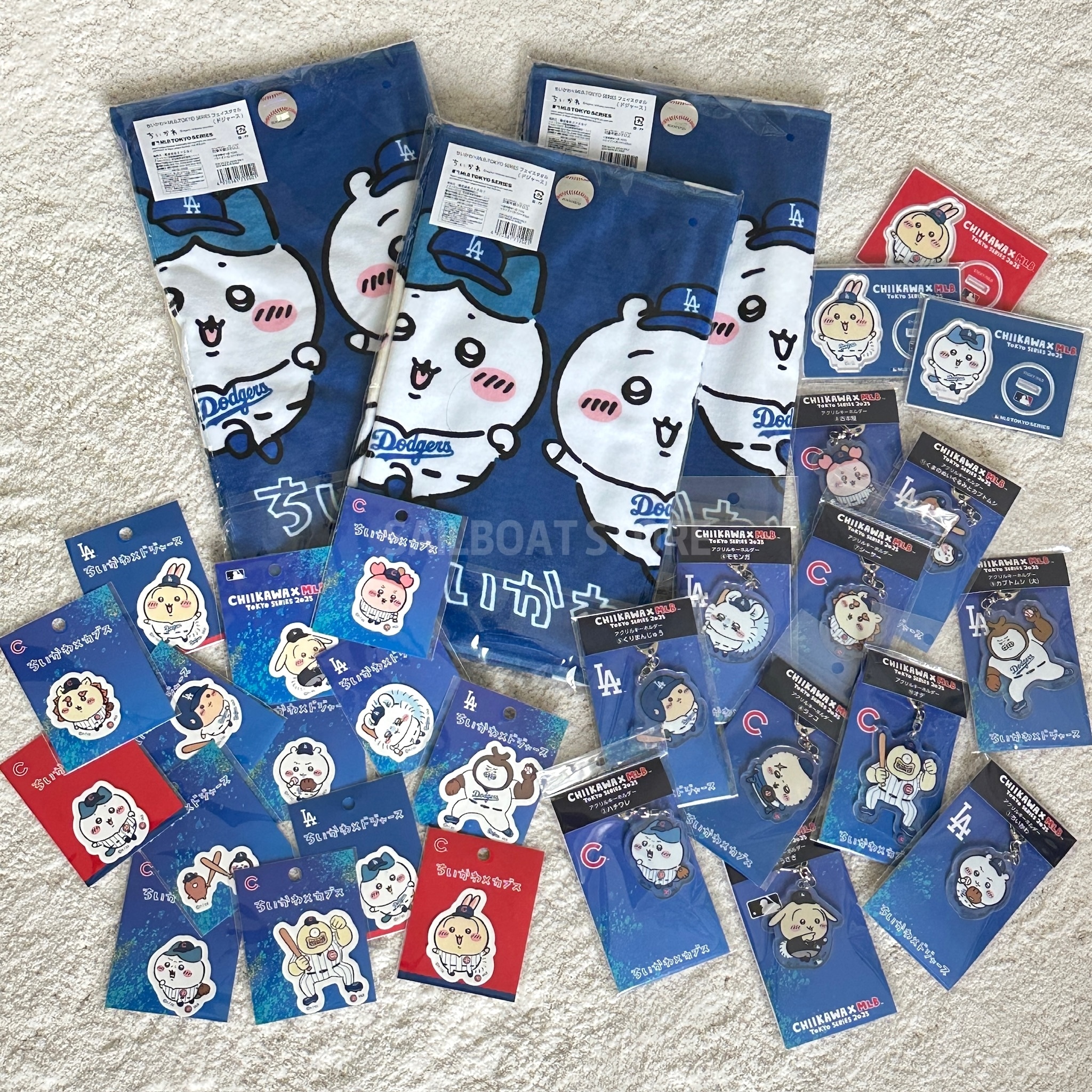 #現貨供應 吉伊卡哇 x MLB 棒球系列 周邊小物 吊飾