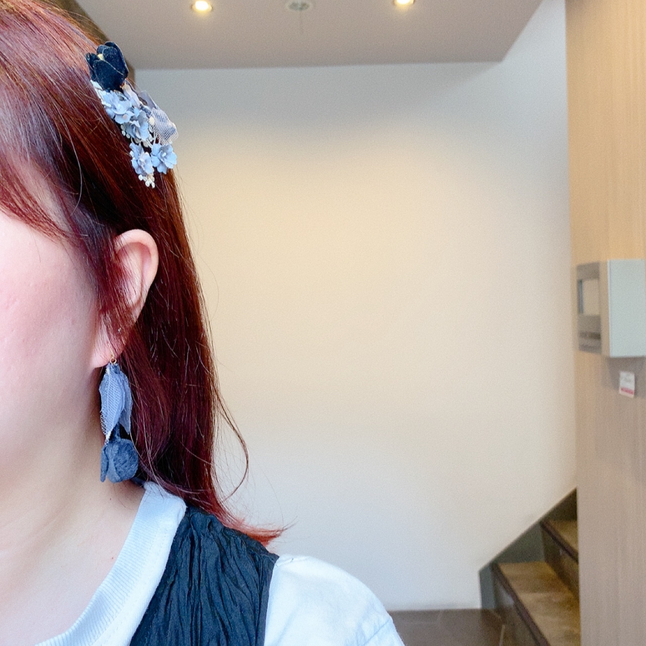 [手作家] 鬱金香耳環/髮夾