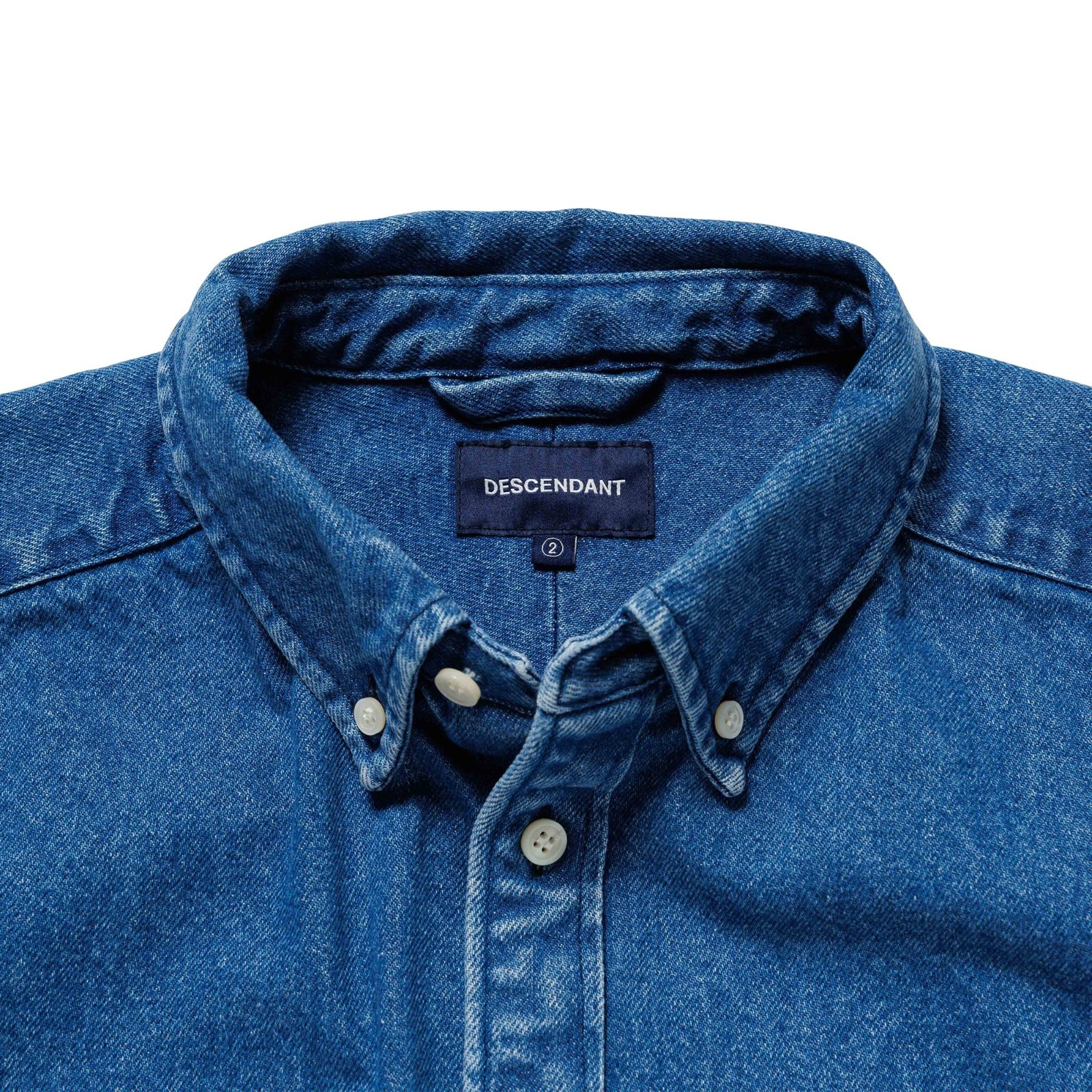 現貨| Descendant ALLMAN DENIM LS SHIRT INDIGO 251WVDS-SHM04
