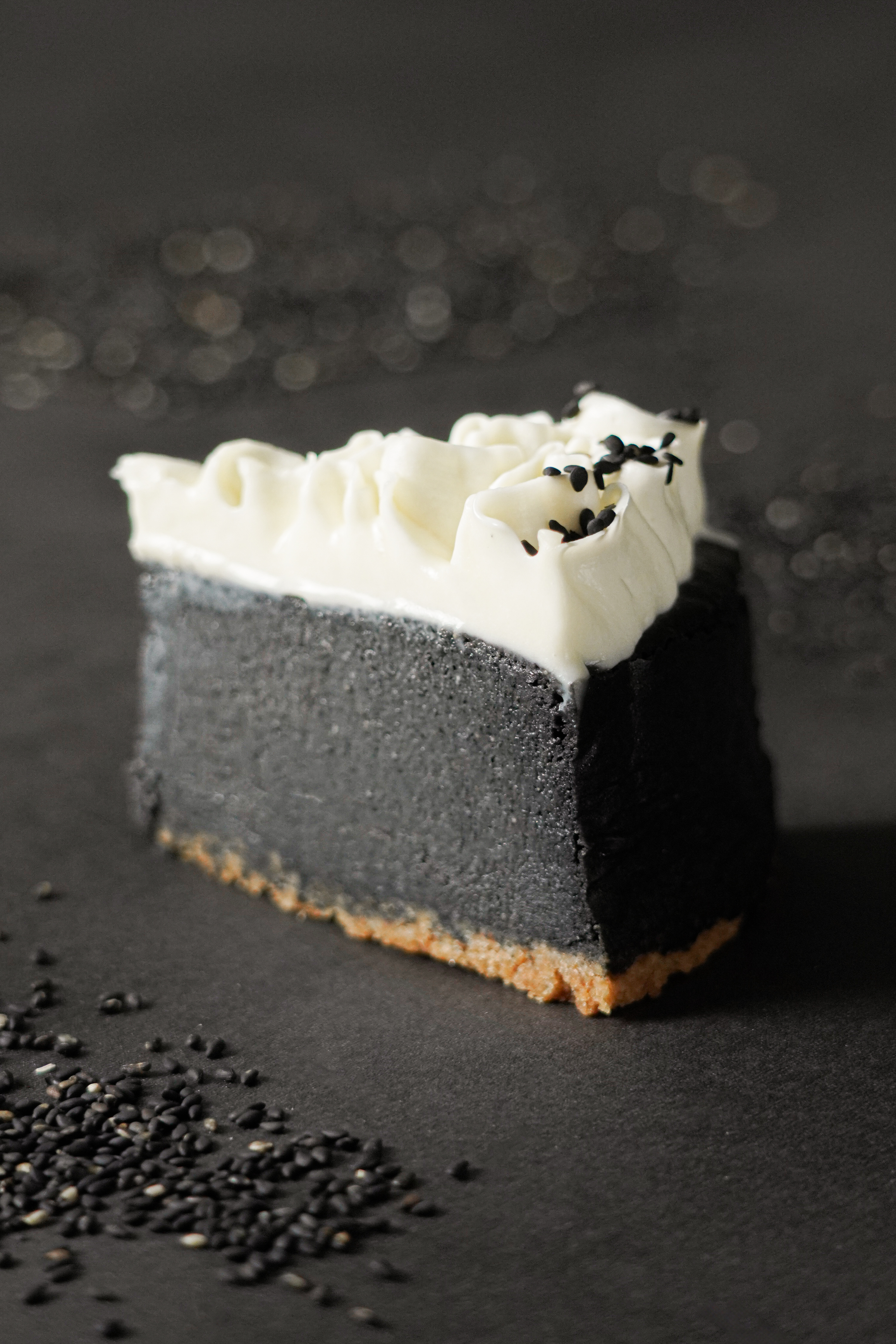 黑芝麻紐約芝士蛋糕