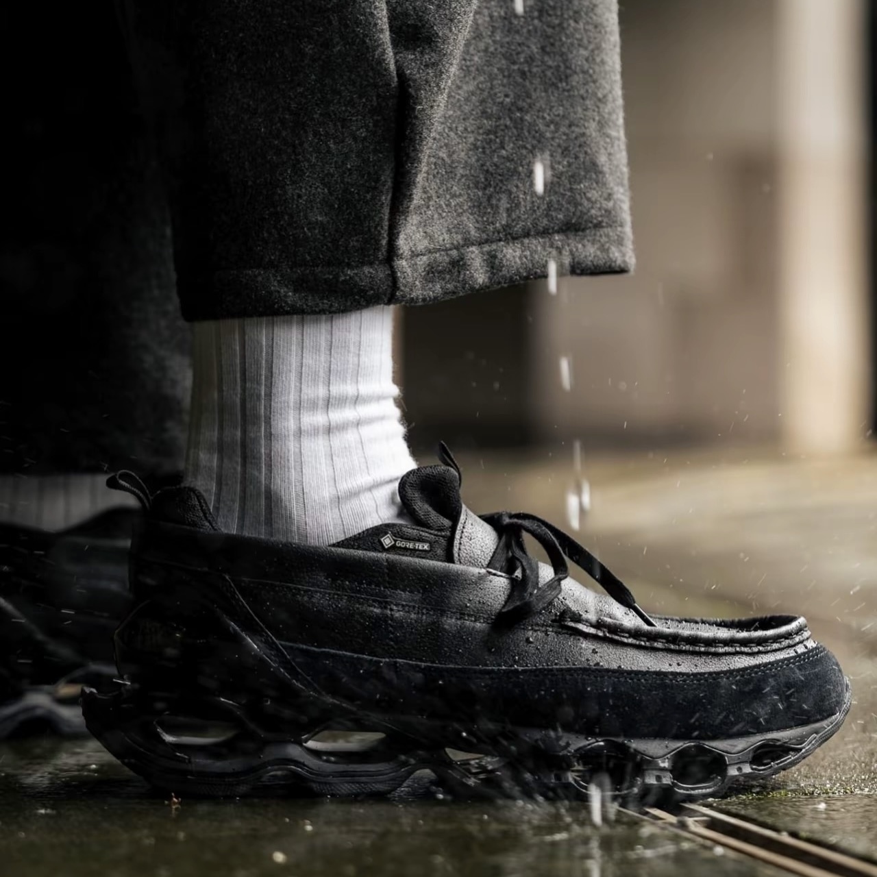 MIZUNO WAVE PROPHECY MOC GXT 美津濃 解構簍空 全黑 防水 女段 D1GD240601