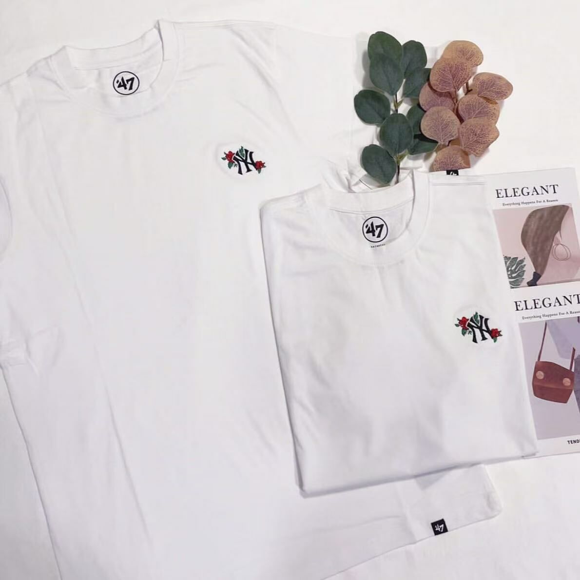 47 BRAND MINI NY YANKEES TEE