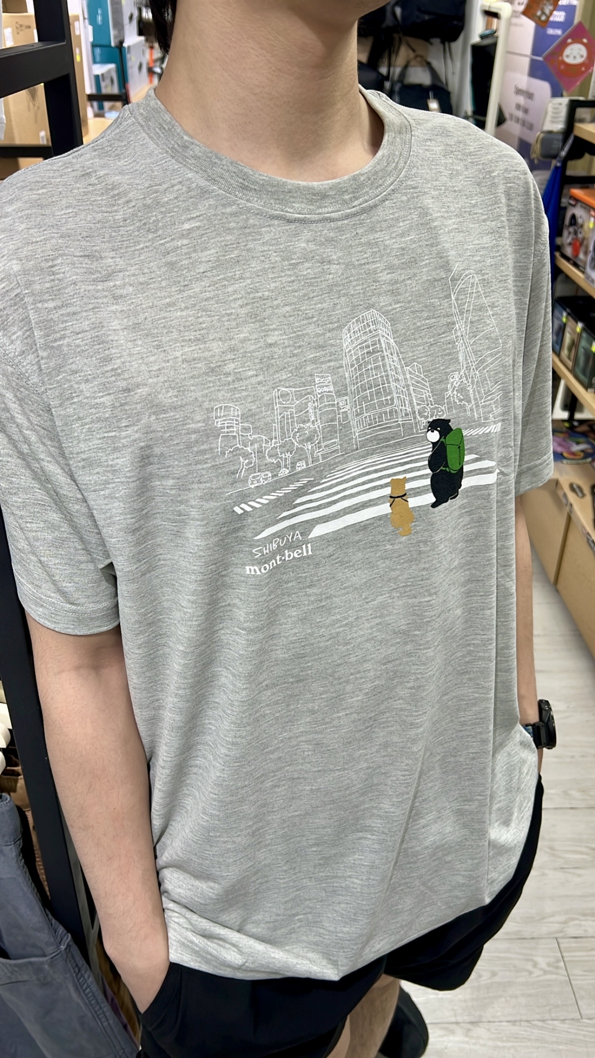 Montbell Wickron T Shibuya #1 渋谷地域限定版 透氣快乾 T-Shirt 1504585