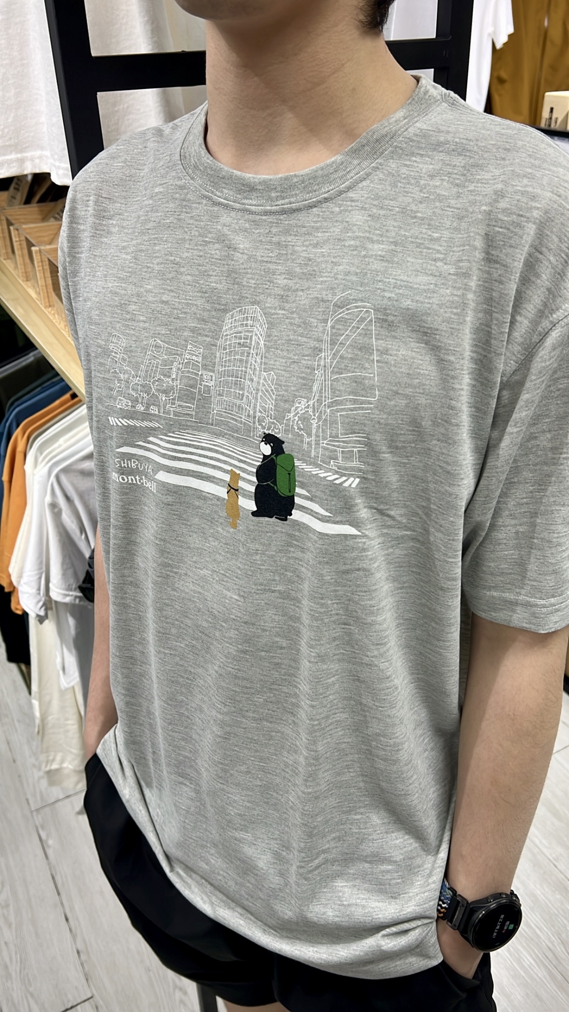 Montbell Wickron T Shibuya #1 渋谷地域限定版 透氣快乾 T-Shirt 1504585