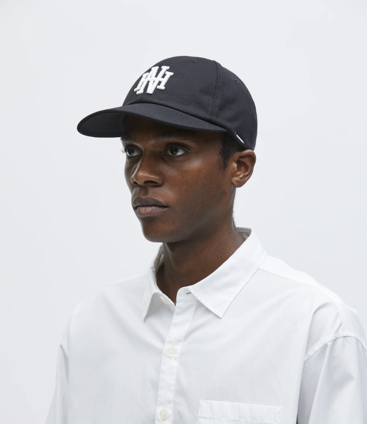 25SS NEIGHBORHOOD BASEBALL CAP BLACK 黒 NEIGHBORHOOD SS25 BASEBALL CAP | (Black / Charcoal)
