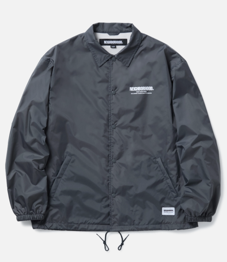 [現貨] NEIGHBORHOOD SS25 WINDBREAKER JACKET-1 | (Black / Gray)