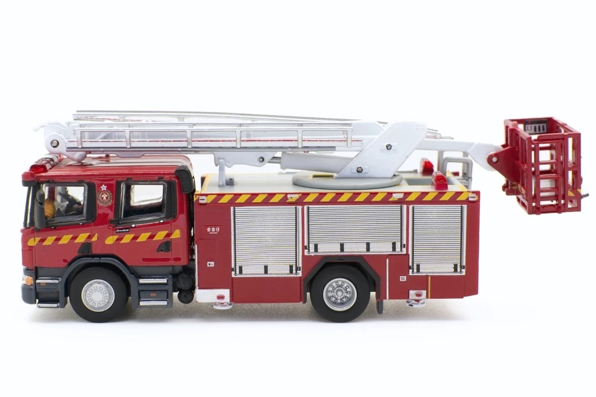 TINY SCANIA はしご消防車 Amazon | Tiny City MC20 スカニア はしご消防車 55M | ミニカー
