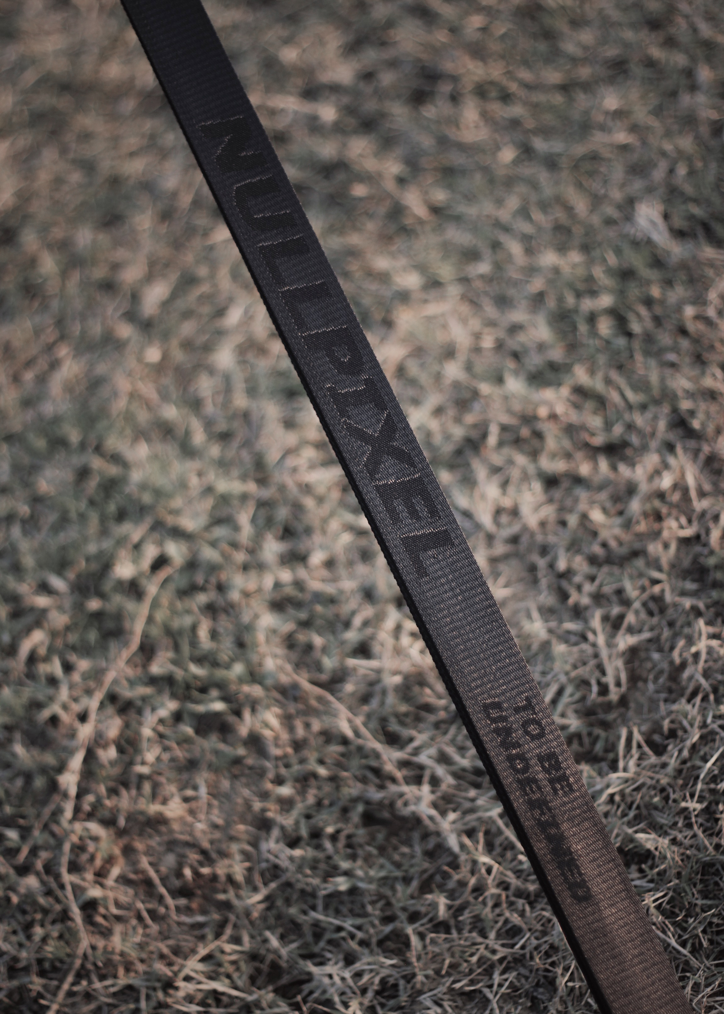 NULLPIXEL｜W3.8 ROPE Black