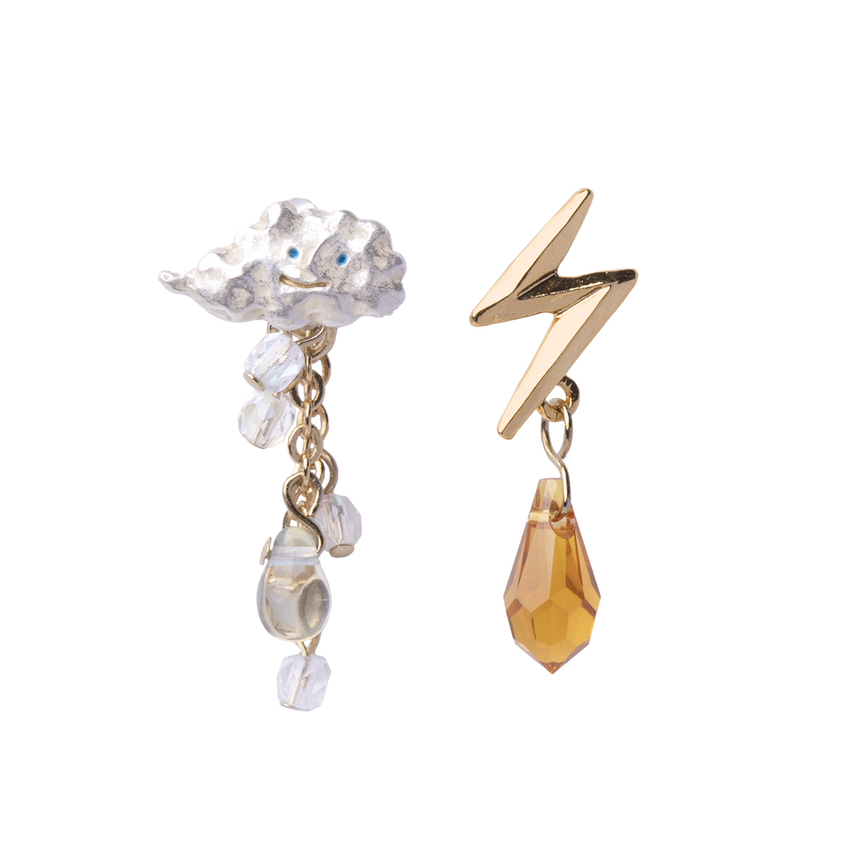 天氣雨雲耳環/戒指